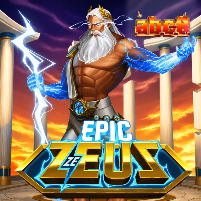 Epic Ze Zeus স্লট গেমের গ্রিড এবং বোনাস মেকানিক্সের দৃশ্য